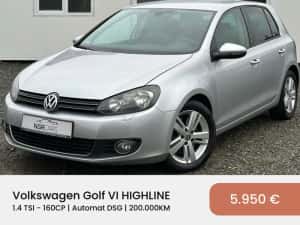 Volkswagen Golf 6 1.4 TSI Highline DSG | RATE / TRANSPORT / NUMERE — miniatura 9