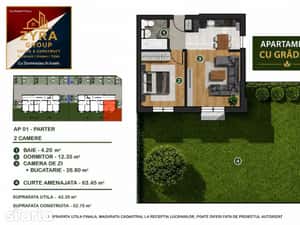 Ap2 camere cu Gradina — miniatura 4