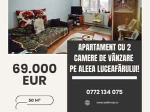 Apartament cu 2 camere de vânzare în Sf Gheorghe, pe Al Luceafărului!