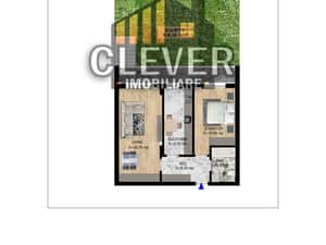 Apartament 2 camere | Curte 52 mp | Pallady | Comision 0% — miniatura 2