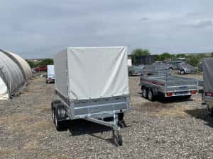 Remorca 750 kg 1 si 2 axe, Transport Marfa, Atv, Moto — miniatura 7