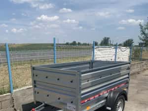 Remorca 750 kg 1 si 2 axe, Transport Marfa, Atv, Moto — miniatura 9