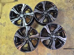 4 Jante Aliaj 5x114.3 17'' OEM Honda Civic CR-V HR-V ZR-V - 7J ET 50 !