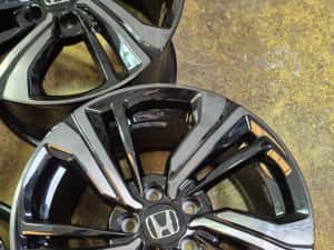 4 Jante Aliaj 5x114.3 17'' OEM Honda Civic CR-V HR-V ZR-V - 7J ET 50 ! — miniatura 3