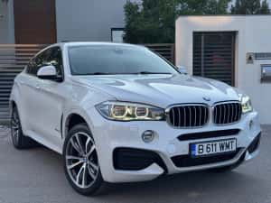 Bmw X6 M paket 3.0d/313 cp Trapa / soft clouse / ventilatie Fara daune km reali impecabil — miniatura 3