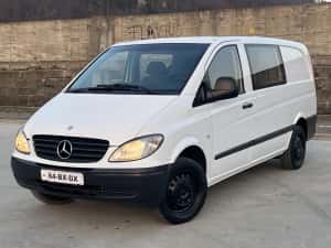 Mercedes-Benz Vito / Lung / AC / Dubla-cabina / Usi duble spate — miniatura 9