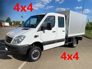 Mercedes Sprinter 4x4 / 518 cdi/ 3.0 /180 Cp/Punte dubla/Permis cat B — miniatura 9