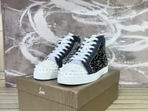 Christian Louboutin High White Blue — miniatura 3