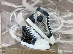 Christian Louboutin High White Blue — miniatura 4