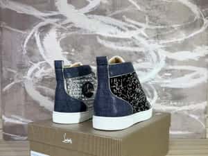 Christian Louboutin High White Blue — miniatura 5