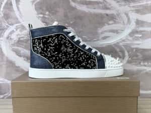 Christian Louboutin High White Blue — miniatura 9