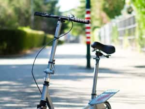 Trotineta Kinderauto Pegasus, cu pedale si scaun,  pliabila GREY — miniatura 7