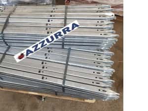Spade PROFIL U CU CIOC ,MONTANTI cofraje zincati 50 100 150cm distanti