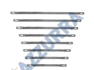 Spade PROFIL U CU CIOC ,MONTANTI cofraje zincati 50 100 150cm distanti — miniatura 3