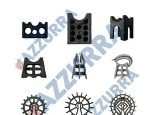 Spade PROFIL U CU CIOC ,MONTANTI cofraje zincati 50 100 150cm distanti — miniatura 5