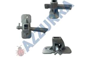 Spade PROFIL U CU CIOC ,MONTANTI cofraje zincati 50 100 150cm distanti — miniatura 7