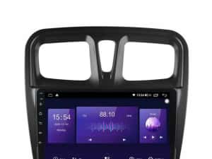 Navigatie Android 14 RENAULT DACIA LOGAN 2 1/8 Gb Waze CarPlay +CAMERA — miniatura 3