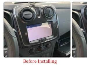 Navigatie Android 14 RENAULT DACIA LOGAN 2 1/8 Gb Waze CarPlay +CAMERA — miniatura 5