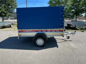 Remorca 750 kg moto ATV trailer auto apicola peridoc comerciala frigo — miniatura 3