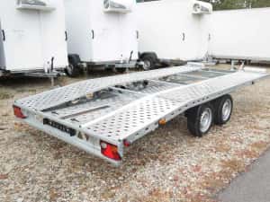 Remorca 750 kg moto ATV trailer auto apicola peridoc comerciala frigo — miniatura 4