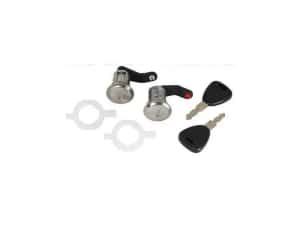 Set yale usi Renault Master, 07.1998-2006, Opel Movano 2003-2010, usa fata, partea Stanga+Dreapta, cu chei; cu 2 Cilindru yala usa — miniatura 1
