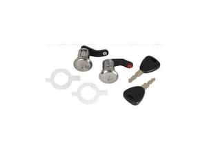 Set yale usi Renault Master, 07.1998-2006, Opel Movano 2003-2010, usa fata, partea Stanga+Dreapta, cu chei; cu 2 Cilindru yala usa — miniatura 3