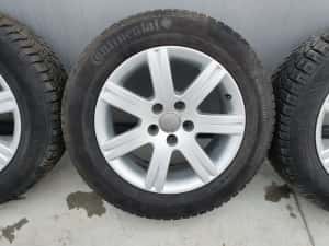 Jante originale Audi 16 , prinderea la prezoane 5x112 , gaura 57,1 mm — miniatura 3