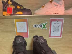 Air Jordan 4 Retro Black Cat 2020 Sneakers — miniatura 7
