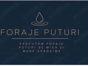 Foraje puțuri pentru apa 
