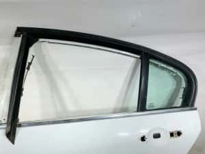 Portiera usa stanga spate Renault Laguna 3 Berlina culoare alba — miniatura 3