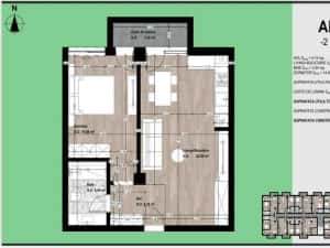 Apartament 2 camere OTOPENI Proiect Nou. Direct Dezvoltator! — miniatura 3