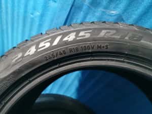 245/45 R18 - 275/40 R18 - pirelli runflat m+s 4 bucati — miniatura 4