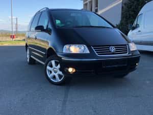 VW Sharan an fabricatie 2008 motor 2.0tdi 140cp climatronic navigatie piele trapa — miniatura 2