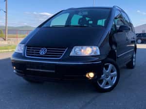 VW Sharan an fabricatie 2008 motor 2.0tdi 140cp climatronic navigatie piele trapa — miniatura 9