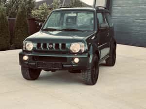Suzuki jimny 4x4 cu reductor la maneta recent adus din germnaia — miniatura 6