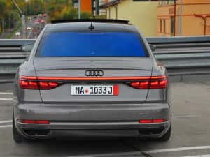Audi A8 Long  “Business Edition  .. B&O “ TV “ Masaj “ Matrix .. — miniatura 4