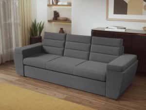 Canapea Extensibila Spark Gri Inchis - Transport Gratuit