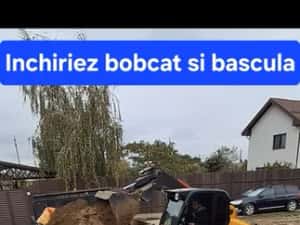 Bobcat si Mini excavator  inchiriez — miniatura 7