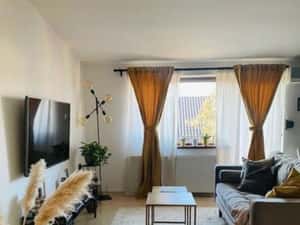 For rent peaceful one bedroom apartment with 3 balconies in Baneasa — miniatura 3