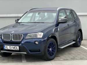 BMW X3 F25 X-Drive Euro5 2.0d 4x4 navigație xenon camera marșarier cârlig încălzire 184cp piele  Preț fix praguri jante recondiționate
