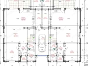 Duplex cu 5 camere despartit prin garaj in Mosnita Noua — miniatura 3