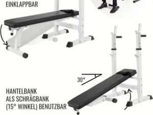 Pachet complet fitness , bancă de piept, set de bare + discuri 100kg — miniatura 7