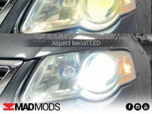 Set 2 Becuri Led H1 H3 H4 H7 H8 H9 H11 HB3 HB4 180W 6000k Canbus — miniatura 7