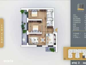 Mutare Rapida Pallady Apartament 3 Camere Decomandat Metrou 8 min — miniatura 4