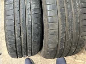 Jante 19 bmw G20 G21 G22 G26 style M 791 Goodyear vara 7mm — miniatura 7