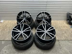 Jante 19 bmw G20 G21 G22 G26 style M 791 Goodyear vara 7mm — miniatura 9