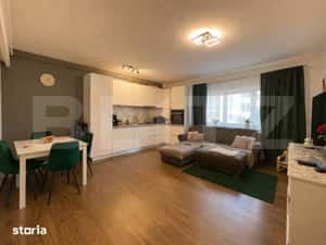 Apartament modern 3 camere, 66 mp, gradina, parcare, zona Teilor — miniatura 3