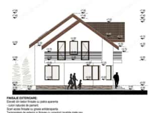 Casa eleganta pe 2 nivele, la 15 minute de Brasov, DJ 112A — miniatura 9