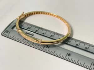 Bratara 14k 7.79g (B.60814-Tatarasi) Garantie 2 ani! — miniatura 3