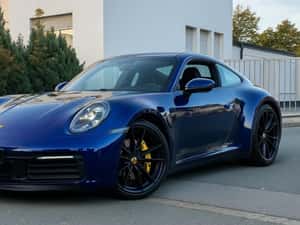 Porsche 911 Carrera T Coupe in special paint "Gypsy Blue Metallic"